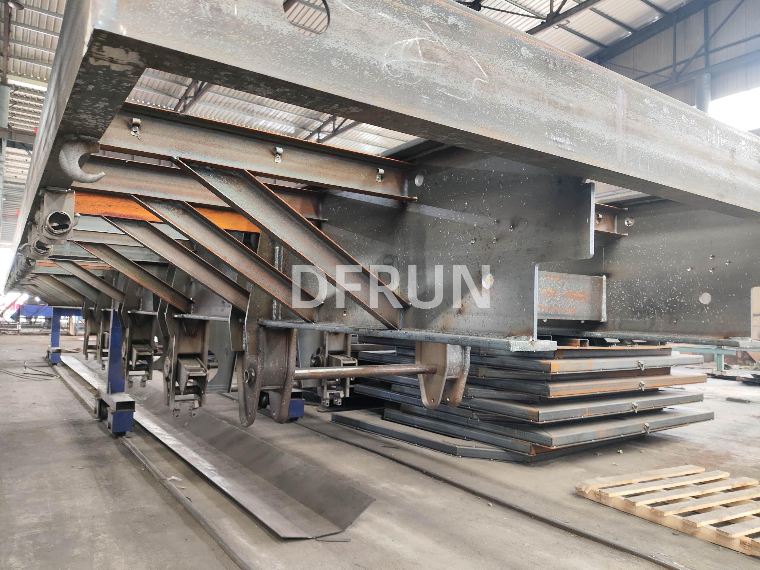 Heavy-duty trailer assembly for Mali