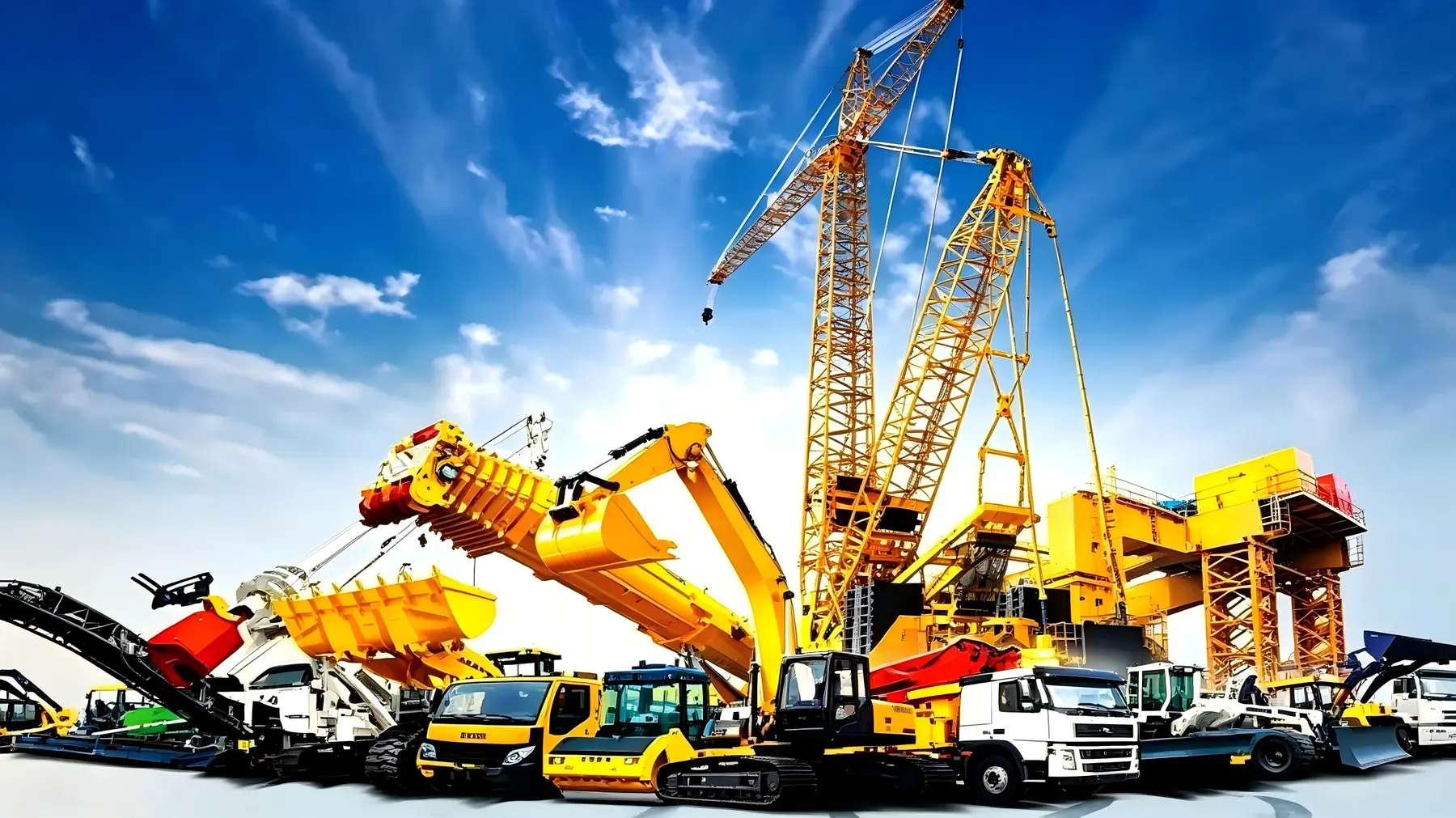 Construction machinery photo and video showcase