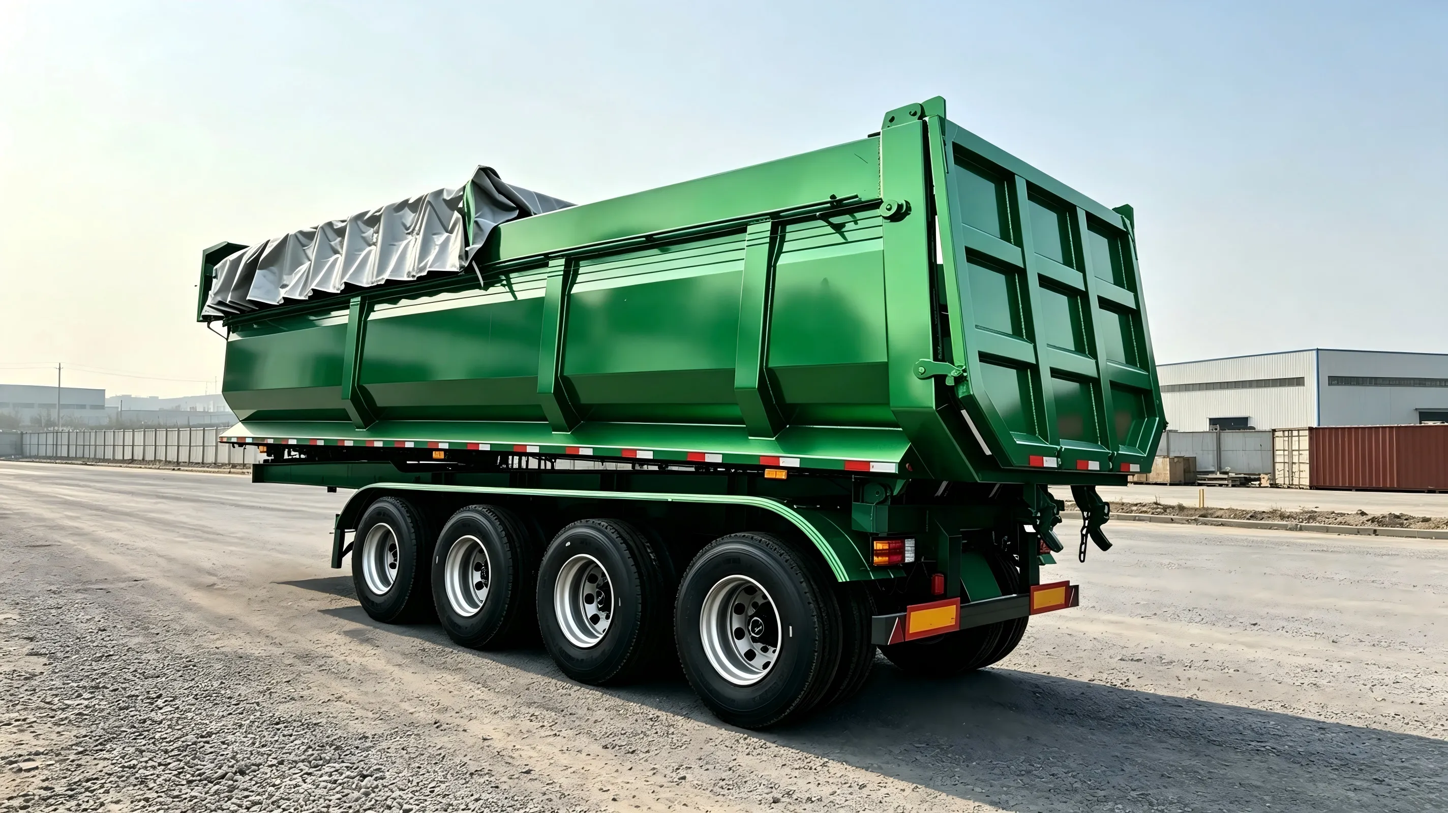 U Shape End Tipper Trailer