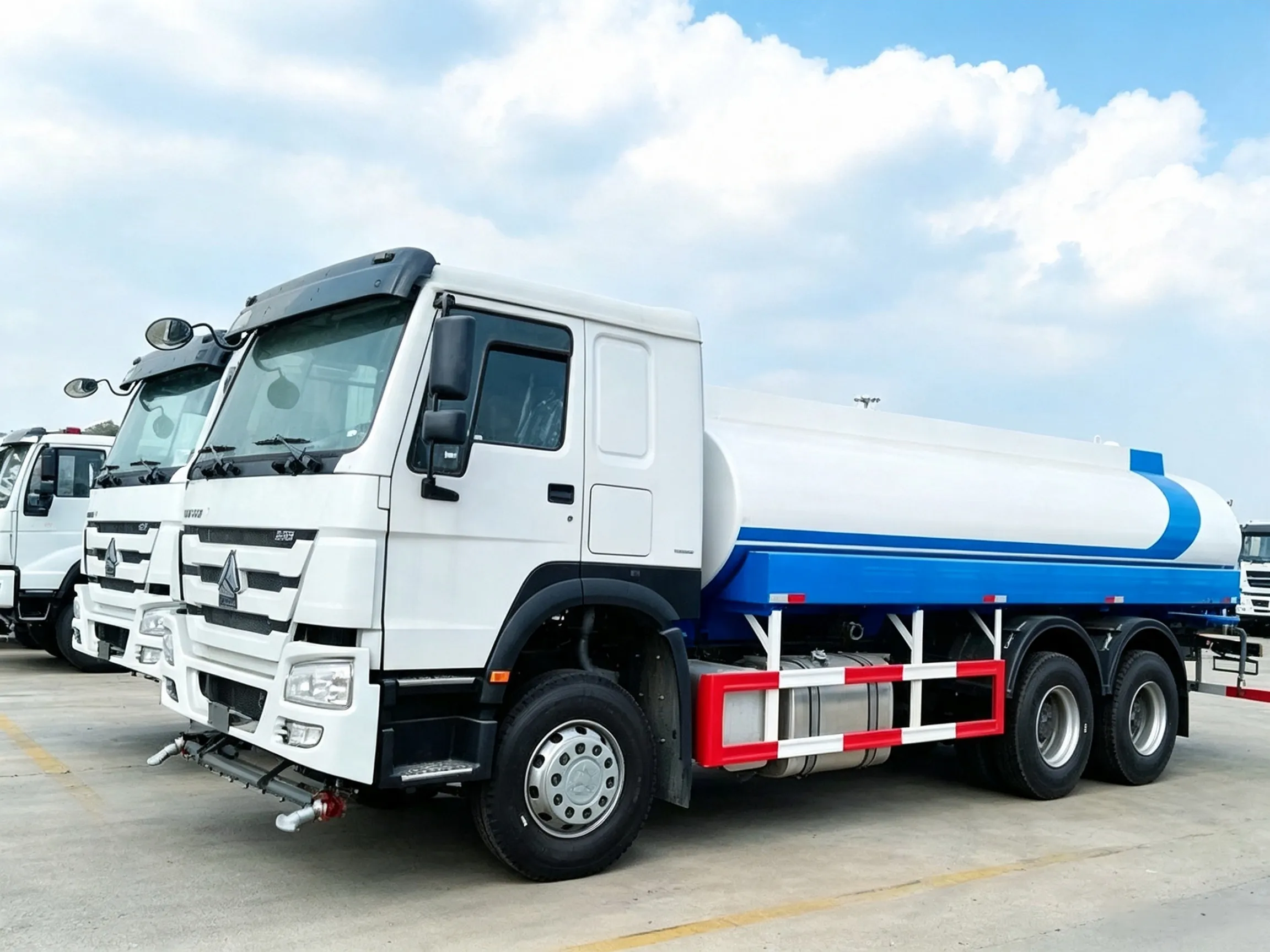 6×4 Water Sprinker Tank Trucks
