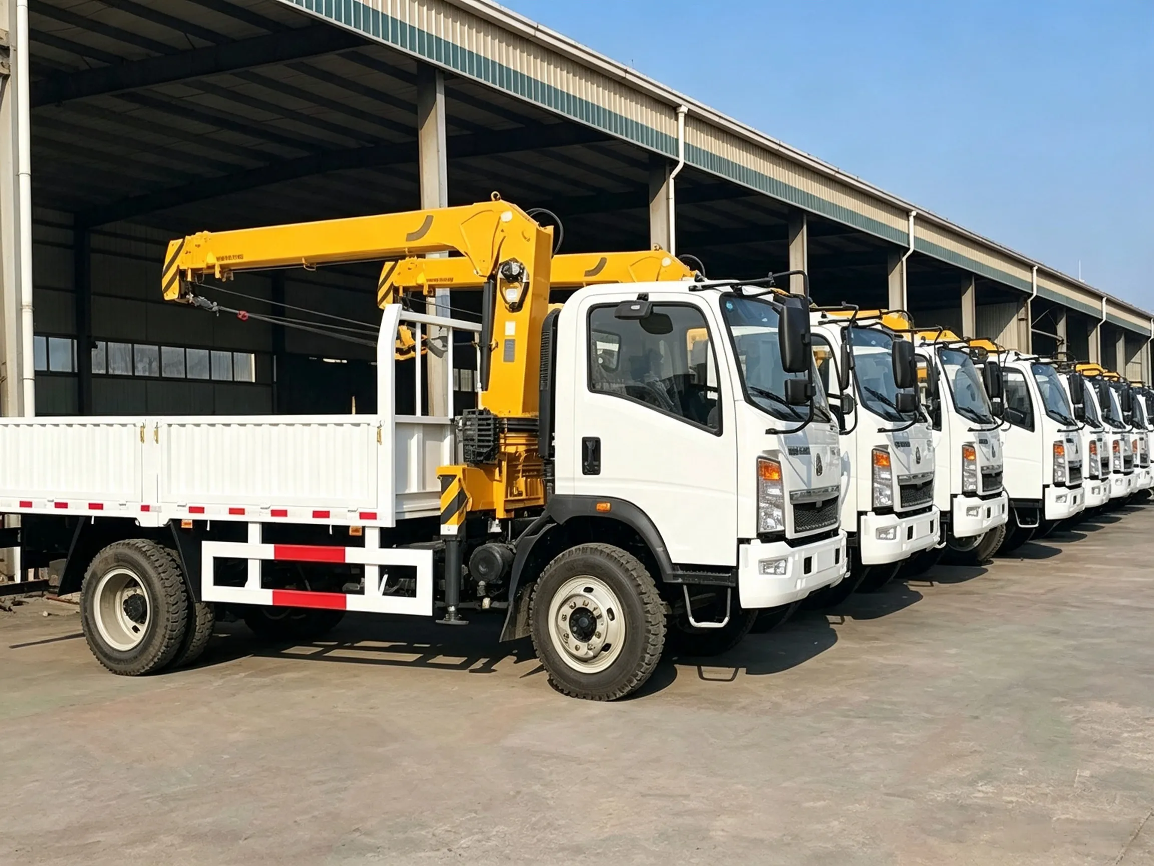 4×2 Truck Mounted Cranes
