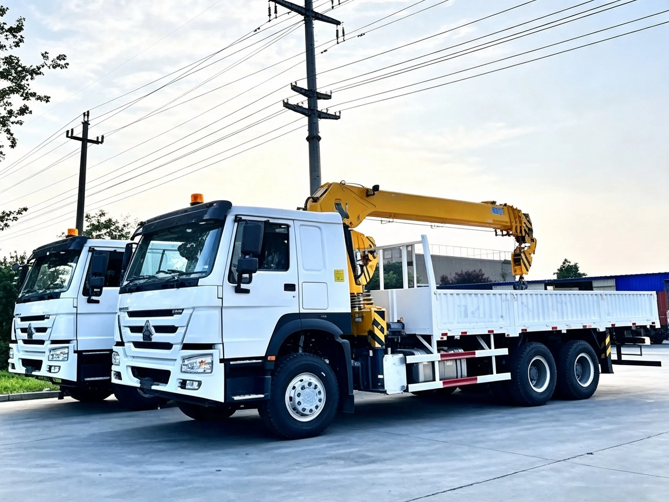 6×4 Truck Mounted Cranes