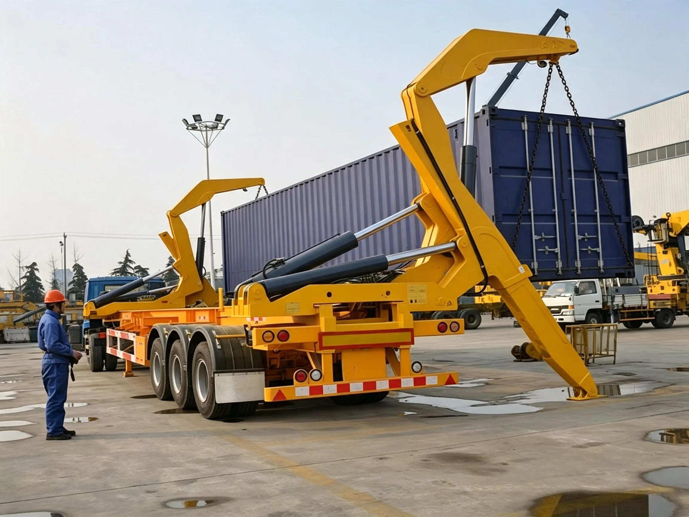 3 Axles Container Sidelifters