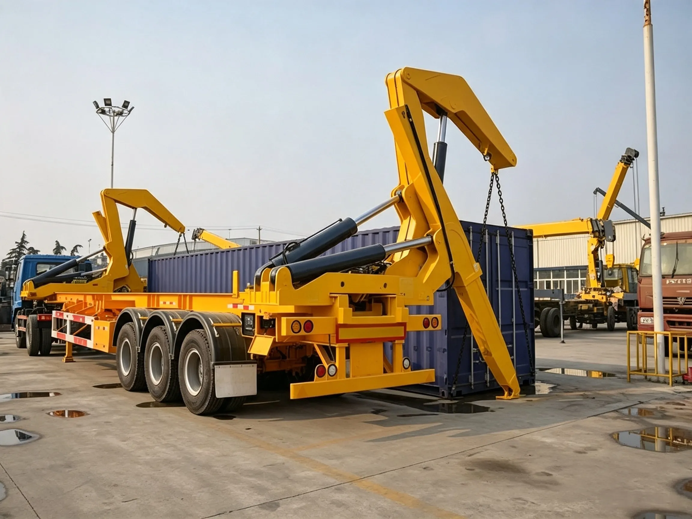 3 Axles Container Sidelifters