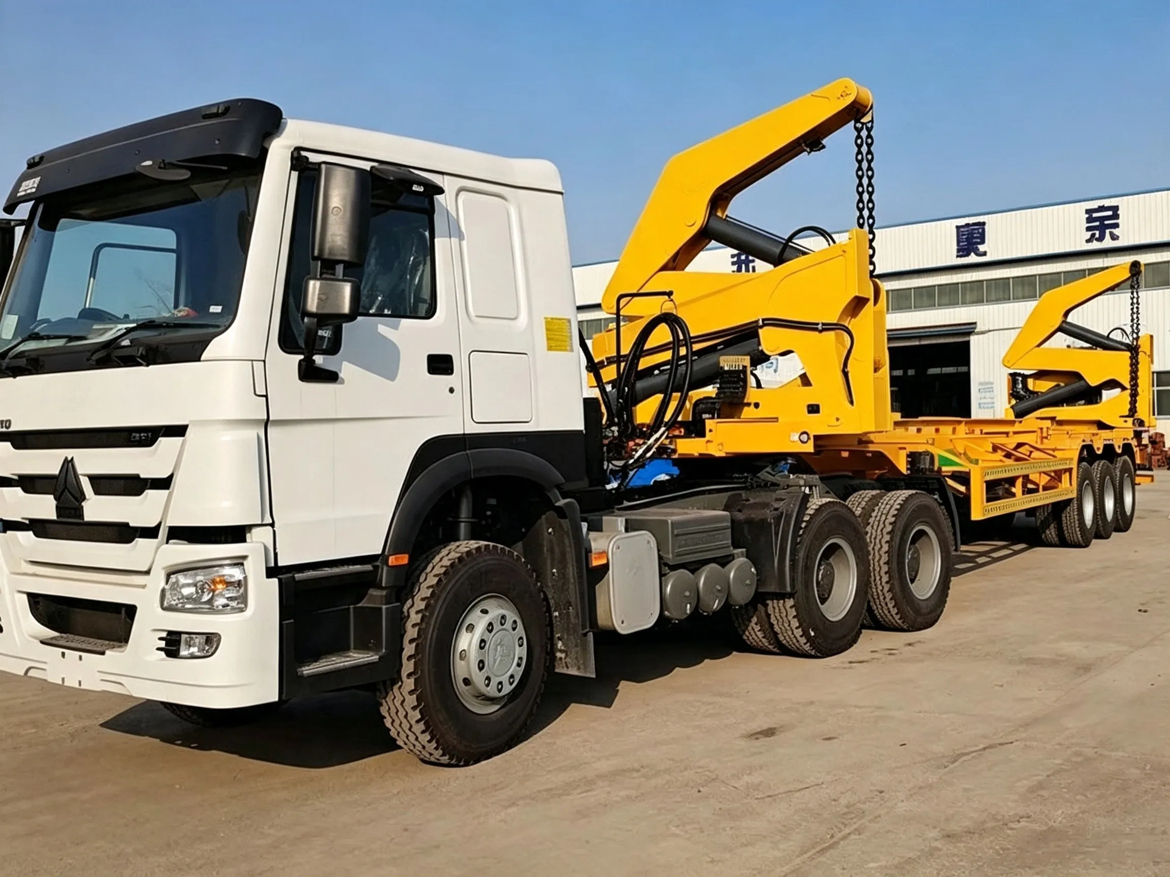 3 Axles Container Sidelifters