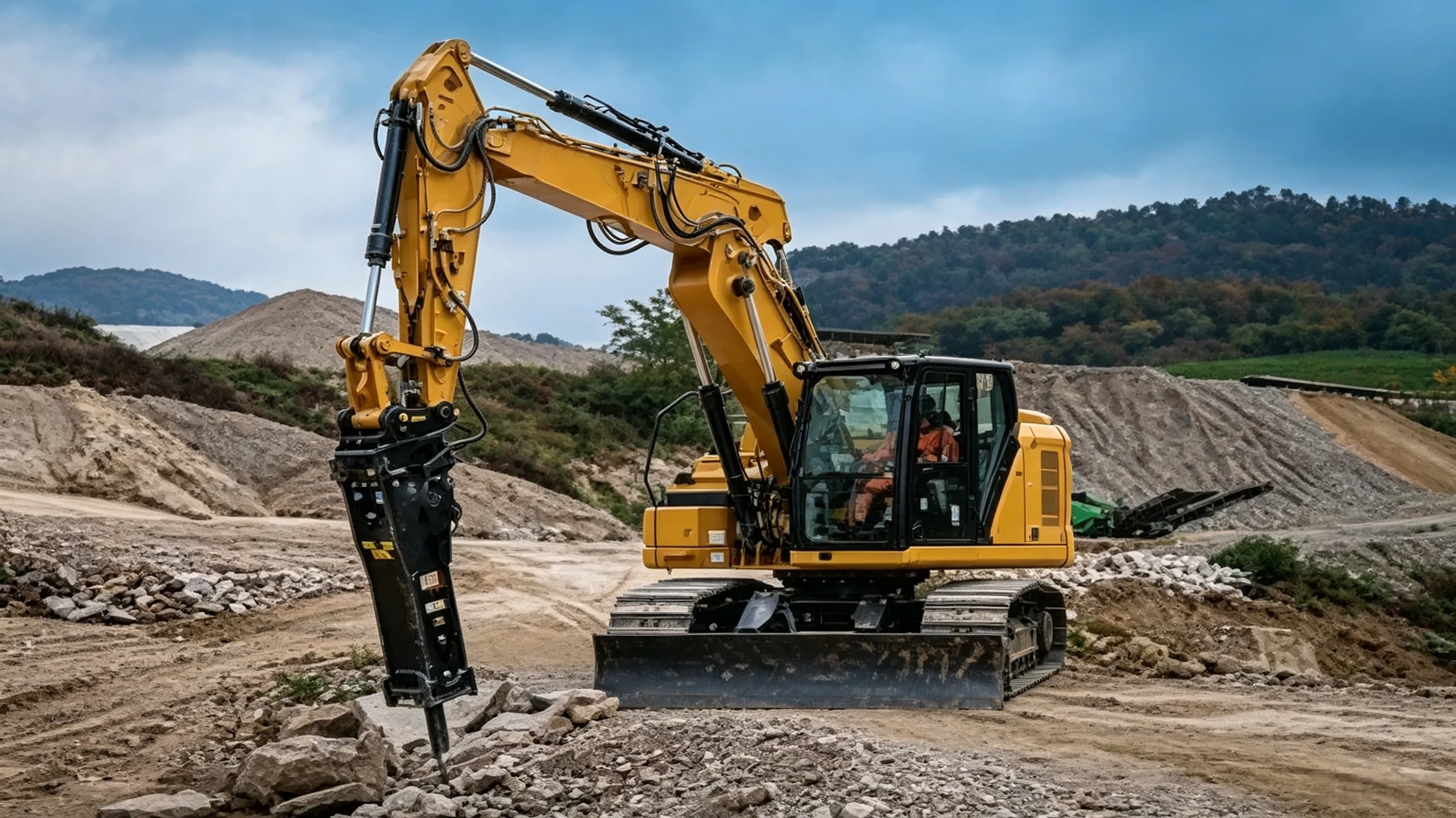 Top‑mount Hydraulic Breaker