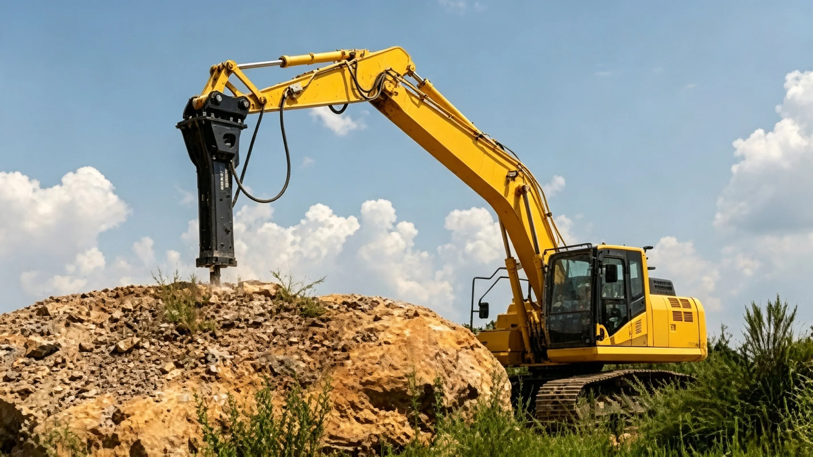 Top‑mount Hydraulic Breaker