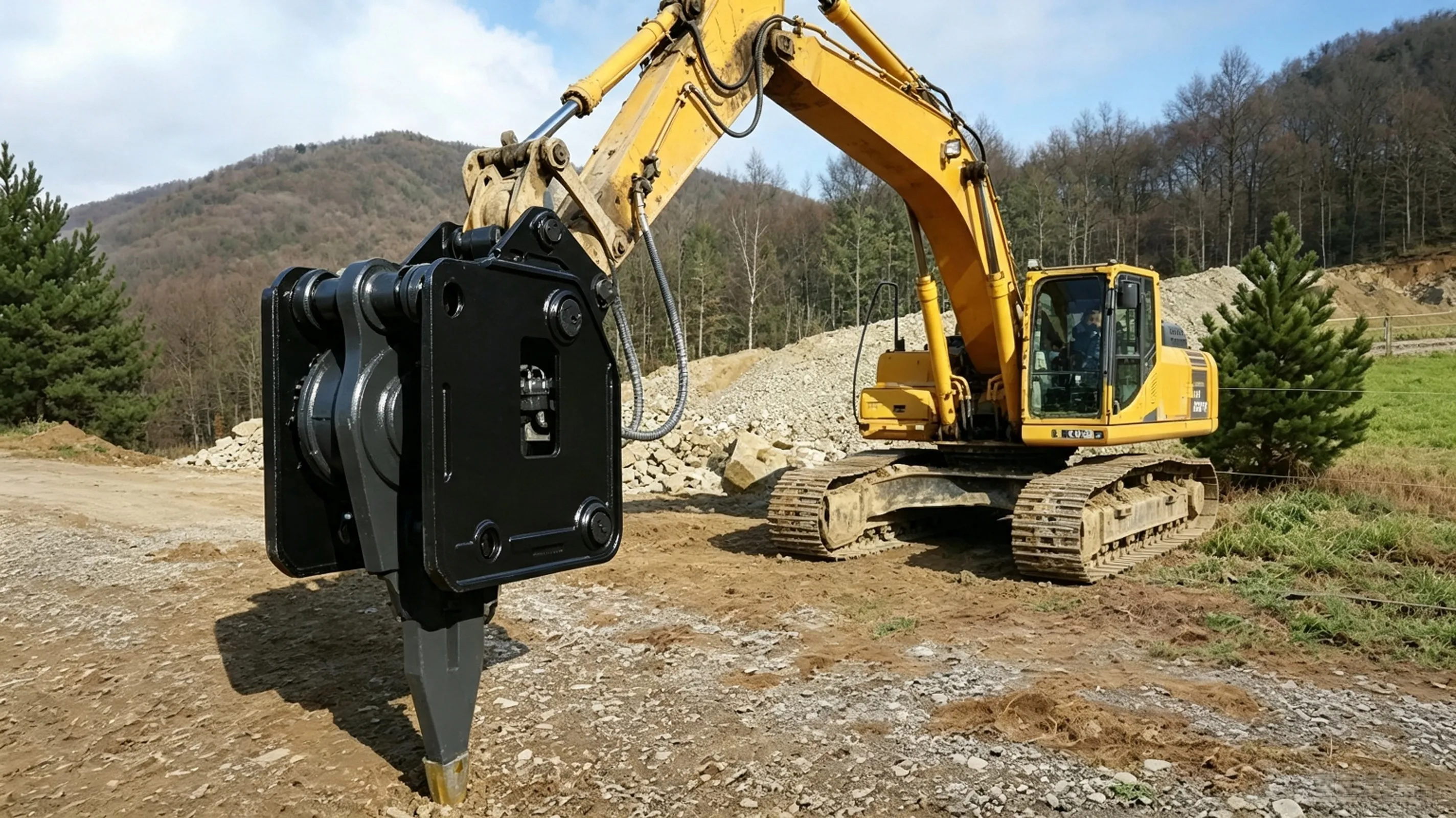 High‑frequency Hydraulic Breaker