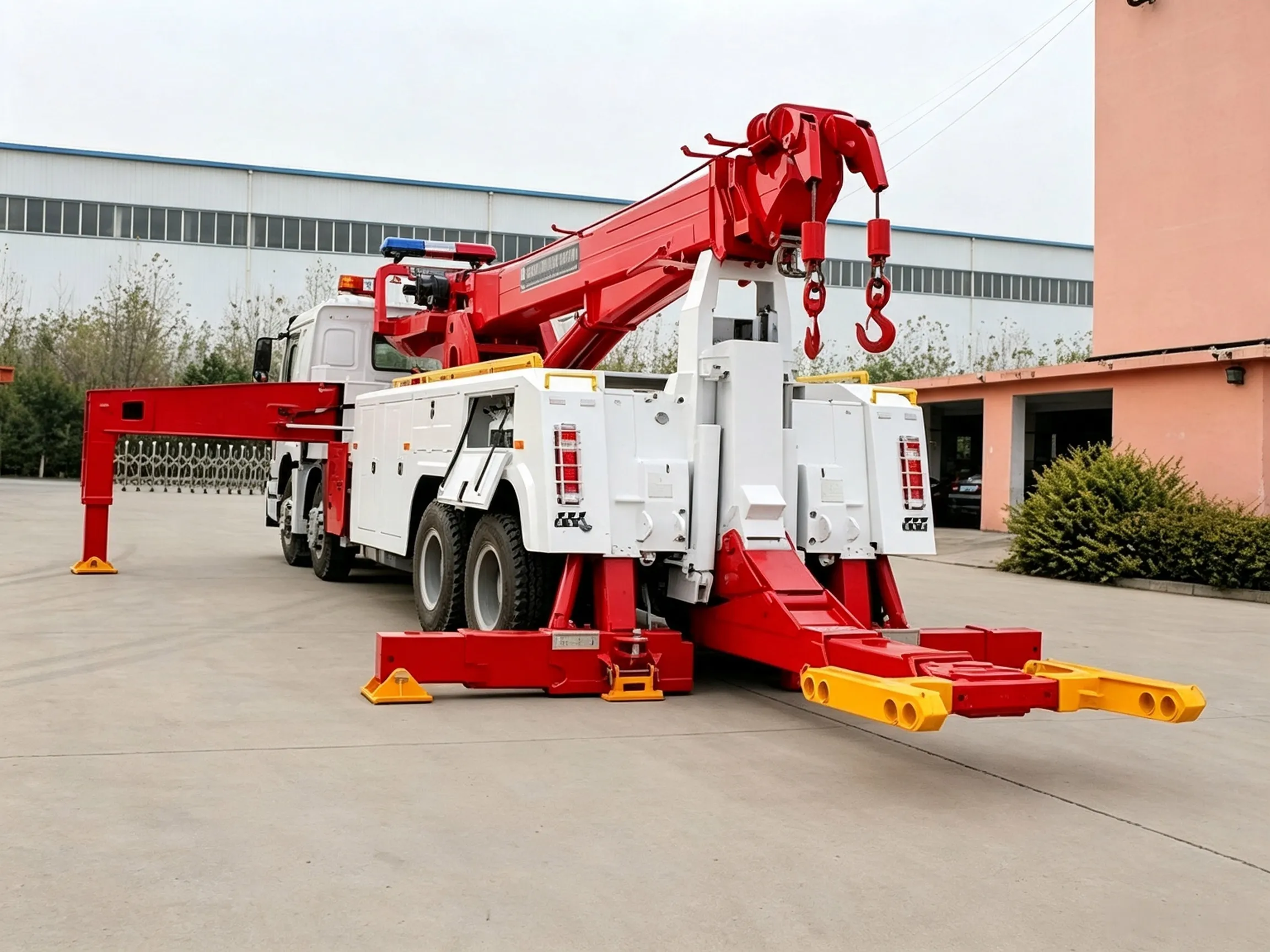 8×4 Road Wrecker Trucks