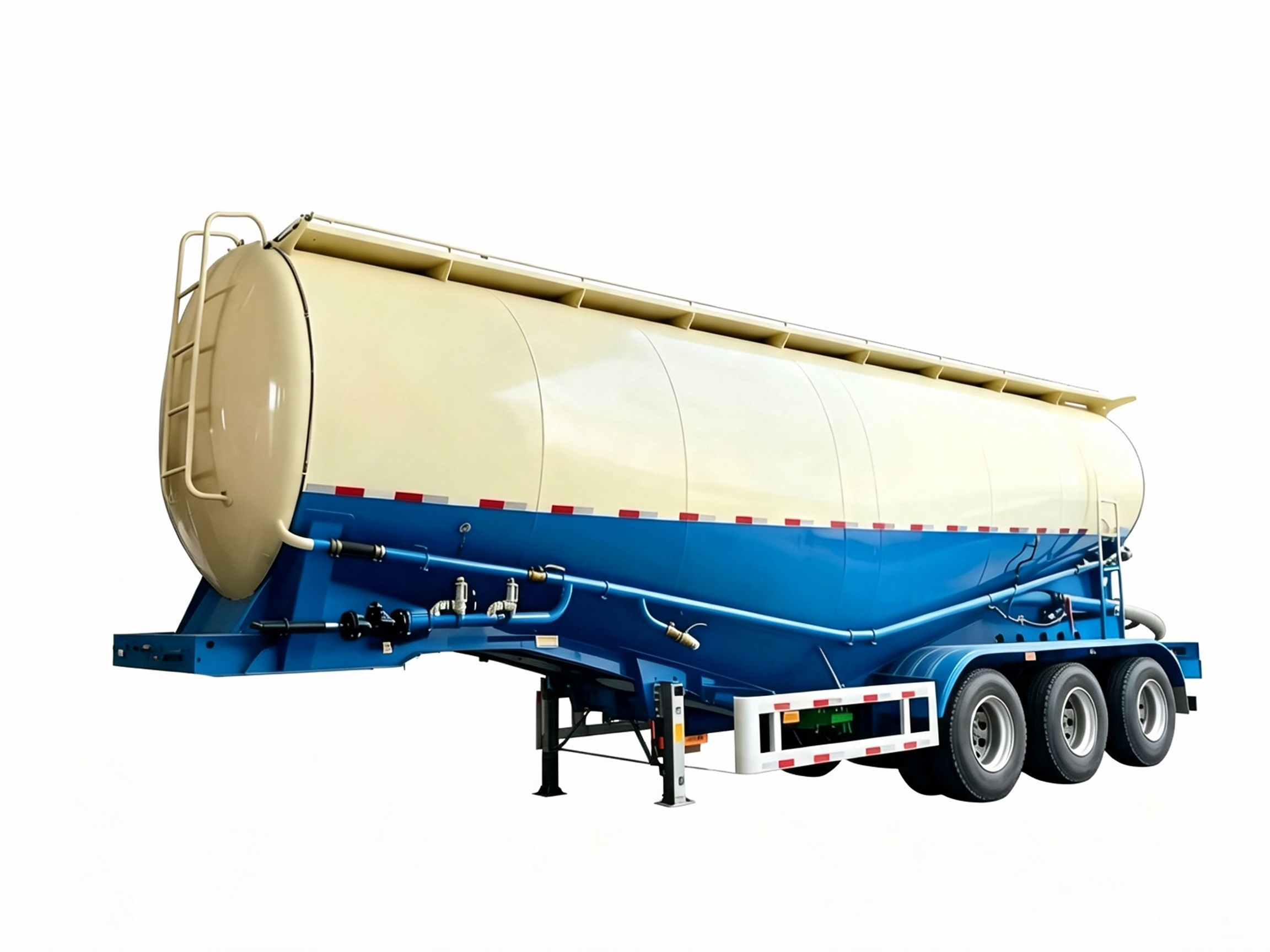 3 Axles Dry Bulk Powder Tanker Trailer