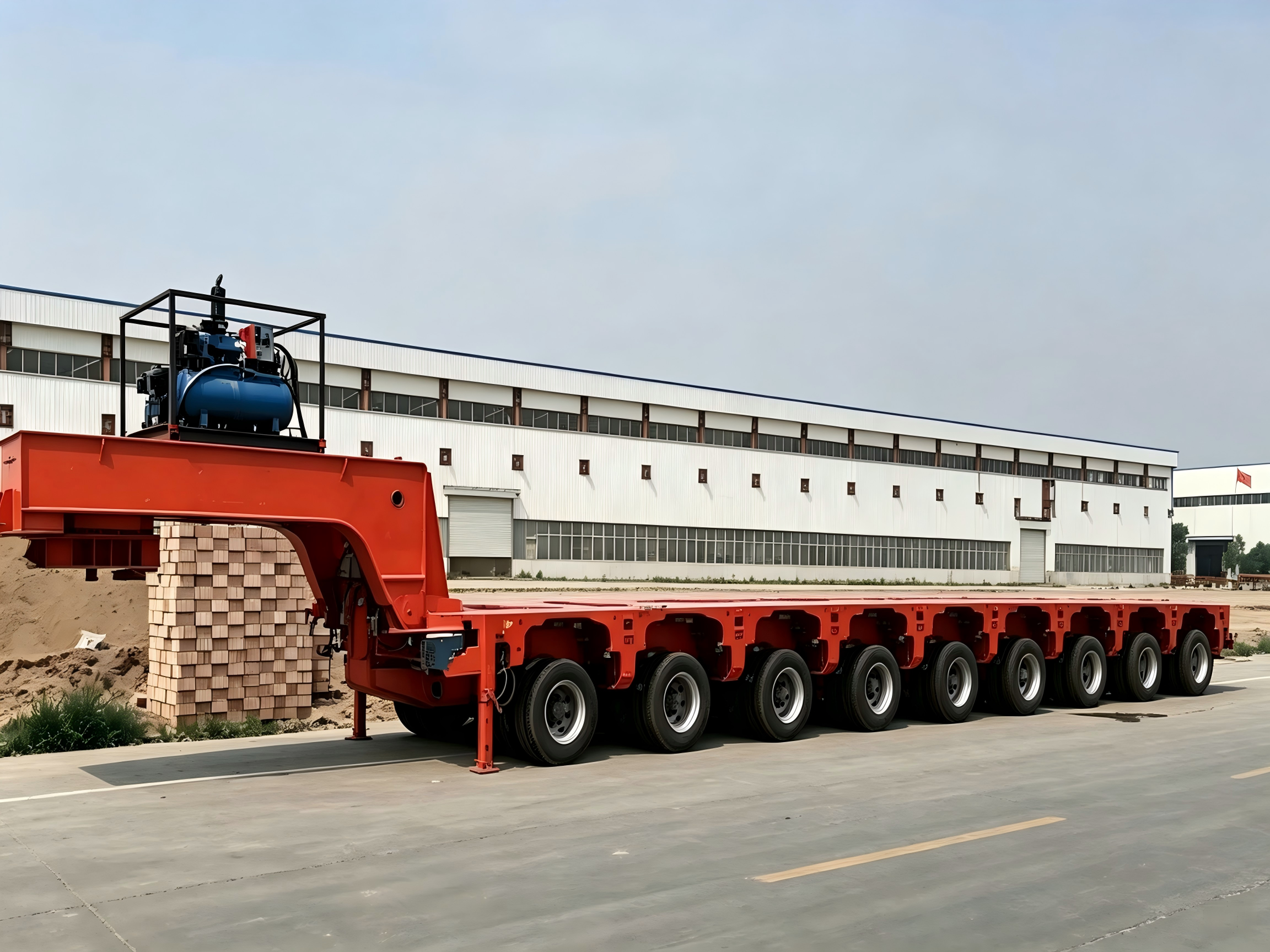 Multi Axle SPMT Trailer